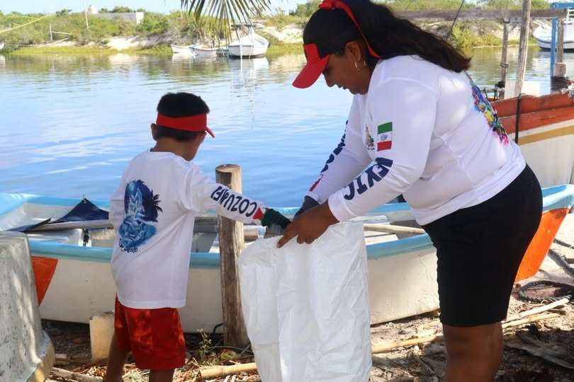 #YucatanEsComunidad Comunidades costeras se unen para mantener vivas y limpias sus playas